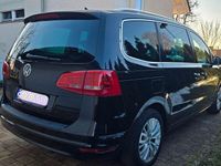 Gebraucht VW Sharan Highline 170 PS (125 kW) 2012 Schwarz Van / Kleinbus