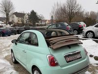 Gebraucht Fiat 500 Lounge 69 PS (50 kW) 2015 Grün Cabrio