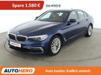 Gebraucht BMW 520 Luxury Line 190 PS (139 kW) 2018 Blau Limousine