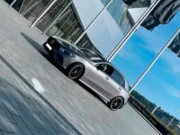 Gebraucht Mercedes A200 AMG line 164 PS (120 kW) 2018 Grau Limousine