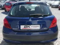 Usata Peugeot 207 95 CV (69 kW) 2009 Blu Utilitaria
