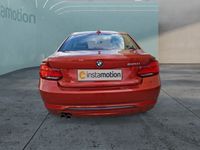 Gebraucht BMW 220 Sport Line 184 PS (135 kW) 2020 Orange Coupé