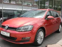 Gebraucht VW Golf VII Cup 140 PS (102 kW) 2014 Sunset red metallic Kombi