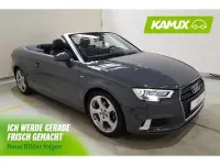 Gebraucht Audi A3 Cabriolet S-Line 150 PS (110 kW) 2019 Silber / grau Cabrio