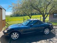 Second-hand Mazda MX5 110 CP (80 kW) 2000 Albastru Cabrio