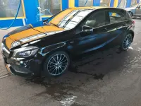 Gebraucht Mercedes A200 AMG 156 PS (114 kW) 2018 Schwarz Limousine