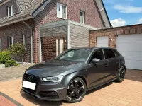 Używany Audi A3 S-line plus 184 KM (135 kW) 2015 Szary Sedan/Limuzyna