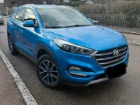 Gebraucht Hyundai Tucson 130 PS (95 kW) 2018 Blau SUV