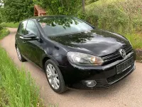 Gebraucht VW Golf VI 122 PS (89 kW) 2008 Schwarz Kleinwagen
