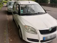Gebraucht Skoda Roomster 69 PS (50 kW) 2007 Weiß Van / Kleinbus