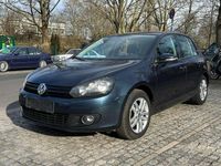Gebraucht VW Golf VI Trendline 80 PS (58 kW) 2011 Blue graphite pearl effect Kleinwagen