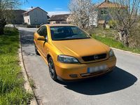 Second-hand Opel Astra 115 CP (84 kW) 2000 Auriu Coupe