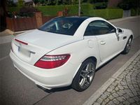 Gebraucht Mercedes SLK200 184 PS (135 kW) 2016 Weiß Cabrio