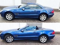 Gebraucht Mercedes SL500 306 PS (225 kW) 2002 Blau Cabrio