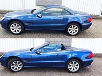 Gebraucht Mercedes SL500 2002 Blau Cabrio