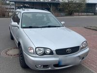 Gebraucht Toyota Corolla 110 PS (80 kW) 2001 Silber Kombi