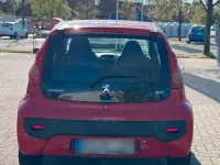 Usata Peugeot 107 2010 Rosso Utilitaria