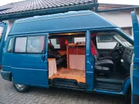 Gebraucht VW Transporter 88 PS (64 kW) 2001 Blau Van