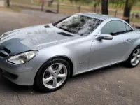 Gebraucht Mercedes SLK200 163 PS (119 kW) 2005 Silber Cabrio