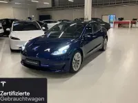 Occasion Tesla Model 3 Long Range RWD 208 kW (283 ch) 2022 Bleue Berline
