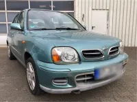 Brugt Nissan Micra 60 HK (44 kW) 2002 Blå Hatchback