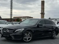 Gebraucht Mercedes C180 AMG line 156 PS (114 kW) 2019 Schwarz Kombi