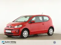 Gebraucht VW up! move up! 65 PS (47 kW) 2023 Rot Kleinwagen