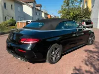 Gebraucht Mercedes C180 AMG line 156 PS (114 kW) 2019 Schwarz Cabrio