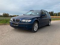 Gebraucht BMW 318 143 PS (105 kW) 2004 Blau Kombi