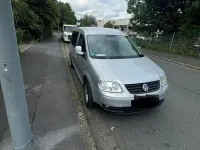Gebraucht VW Caddy Maxi 105 PS (77 kW) 2009 Silber Van / Kleinbus