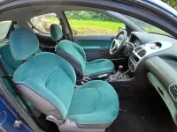 Gebraucht Peugeot 206 60 PS (44 kW) 2001 Blau Kleinwagen