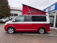 Gebraucht VW California California 204 PS (150 kW) 2018 Candyweiß / kirschrot Van