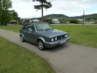 Gebraucht VW Golf Cabriolet 72 PS (52 kW) 1989 Grau Cabrio