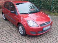 Gebraucht Ford Fiesta 75 PS (55 kW) 2006 Rot Kleinwagen