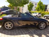Gebraucht Porsche Boxster 245 PS (180 kW) 2007 Schwarz Cabrio