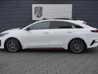 Gebraucht Kia ProCeed GT GT 204 PS (150 kW) 2021 Sonderlackierung deluxe white metallic Kleinwagen