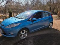 Gebraucht Ford Fiesta 120 PS (88 kW) 2009 Blau Kleinwagen