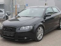 gebraucht Audi A3 2.0 TDI S Line Sportpaket Plus /Navi/Xenon/8-Fach