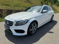 Gebraucht Mercedes C400 AMG 333 PS (244 kW) 2018 Weiß Limousine