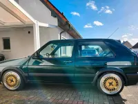 Gebraucht VW Golf III 72 PS (52 kW) 1991 Grün Kleinwagen