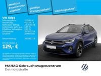 Gebraucht VW Taigo R-line 150 PS (110 kW) 2025 Reef blue metallic SUV