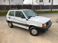 Gebraucht Fiat Panda 40 PS (29 kW) 2002 Weiß Kleinwagen