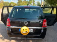 Gebraucht Opel Zafira 125 PS (91 kW) 2008 Schwarz Van / Kleinbus