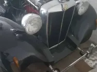 Gebraucht MG TD 54 PS (39 kW) 1954 Schwarz Cabrio