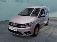 Gebraucht VW Caddy Comfortline 102 PS (75 kW) 2020 Silber Van / Kleinbus