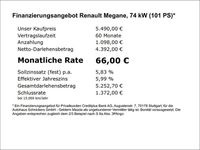 Gebraucht Renault Mégane 101 PS (74 kW) 2012 Schwarz Limousine