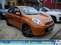 Gebraucht Nissan Micra Acenta 80 PS (58 kW) 2012 Orange Limousine