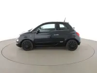 Gebraucht Fiat 500 Lounge 69 PS (50 kW) 2017 Schwarz Limousine