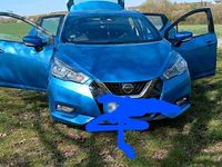 Gebraucht Nissan Micra 90 PS (66 kW) 2017 Blau Kleinwagen