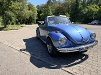 Gebraucht VW Käfer 50 PS (36 kW) 1971 Blau Cabrio
